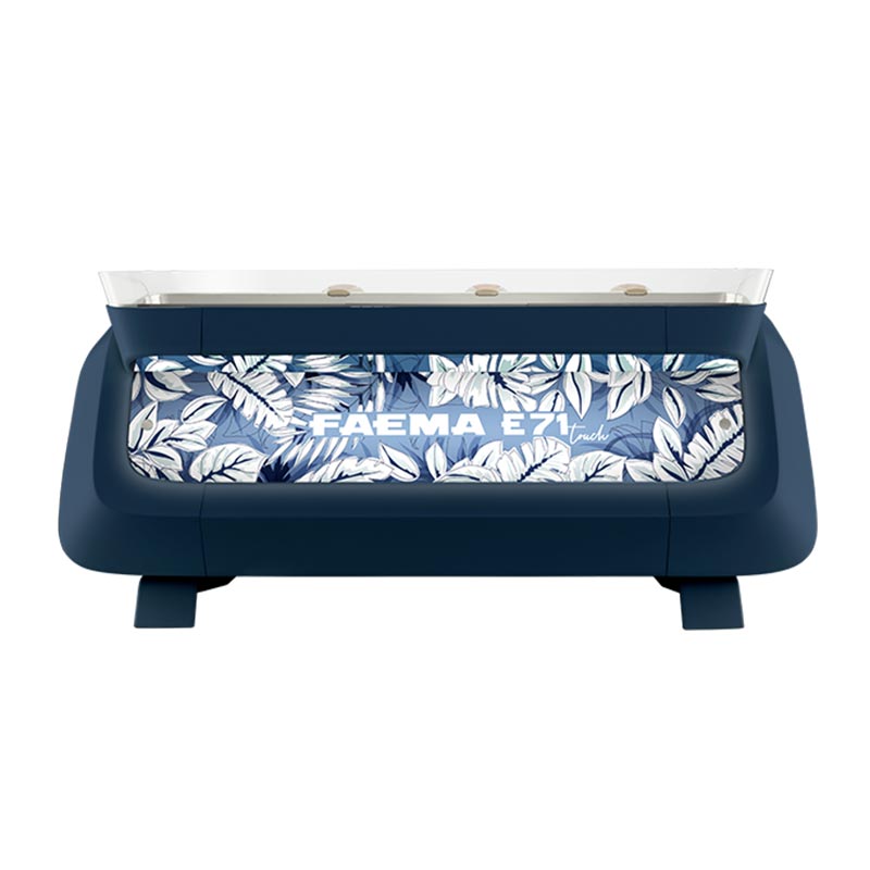 Faema E71 A/3 Touch Blue Pearl Tam Otomatik Espresso Kahve Makinesi, 3 Gruplu — Faema — Görsel 2