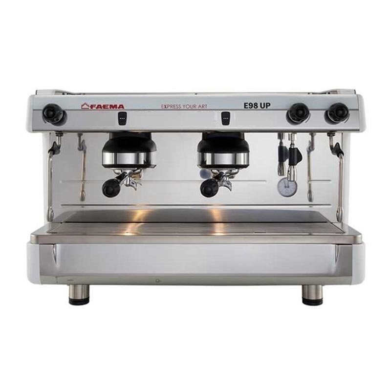 Faema E98 UP S/2 Yarı Otomatik Espresso Kahve Makinesi, 2 Gruplu, Beyaz — Faema — Görsel 1
