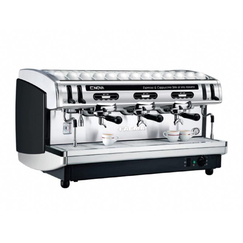 Faema Enova S3 Yarı Otomatik Espresso Kahve Makinesi, 3 Gruplu — Faema