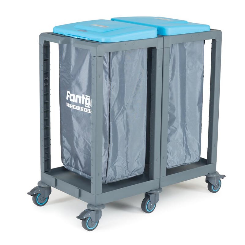 Fantom Procart 120 Atık Toplama Arabası, 2 Bölmeli, 225 kg Kapasiteli — Fantom — Görsel 2