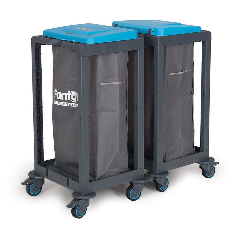 Fantom Procart 120SP Atık Toplama Arabası, 2 Bölmeli, 225 kg Kapasiteli — Fantom — Görsel 2