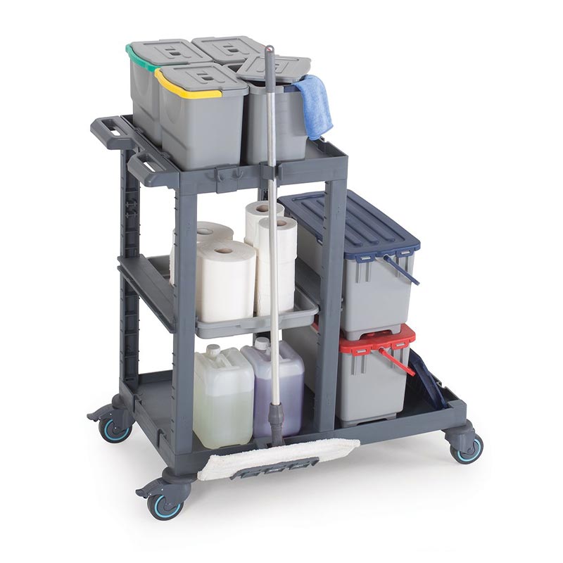 Fantom Procart 1310 Hastane Temizlik Arabası — Fantom — Görsel 3