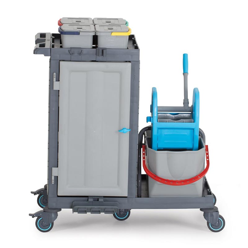 Fantom Procart 1343 Pres Kovalı Hastane Temizlik Arabası — Fantom