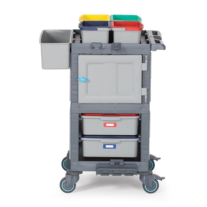 Fantom Procart 1351 Kovalı Hastane Temizlik Arabası — Fantom