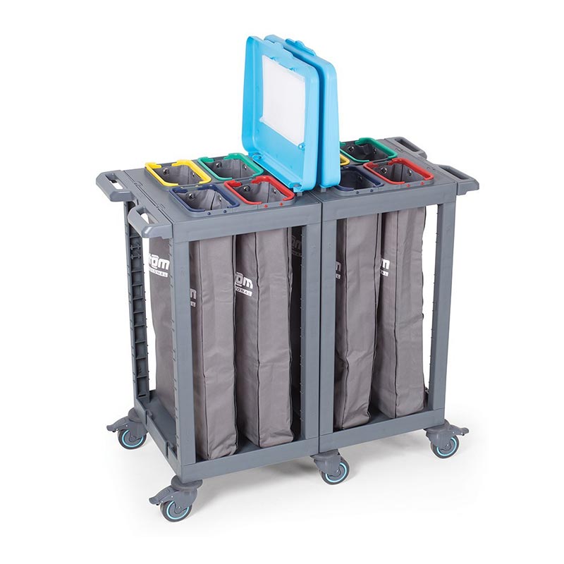 Fantom Procart 160 Atık Toplama Arabası, 8 Bölmeli, 225 kg Kapasiteli — Fantom — Görsel 2