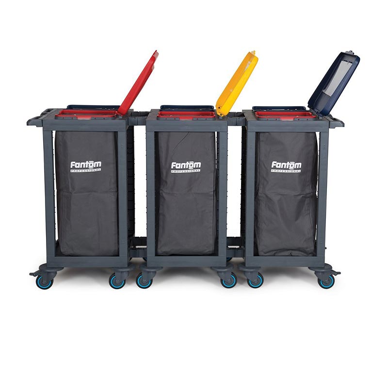Fantom Procart 181SP Atık Toplama Arabası, 6 Bölmeli, 225 kg Kapasiteli — Fantom — Görsel 2