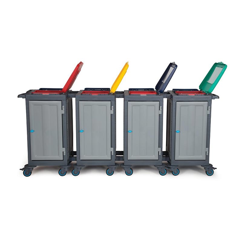 Fantom Procart 186SP Atık Toplama Arabası, 8 Bölmeli, 225 kg Kapasiteli — Fantom — Görsel 2