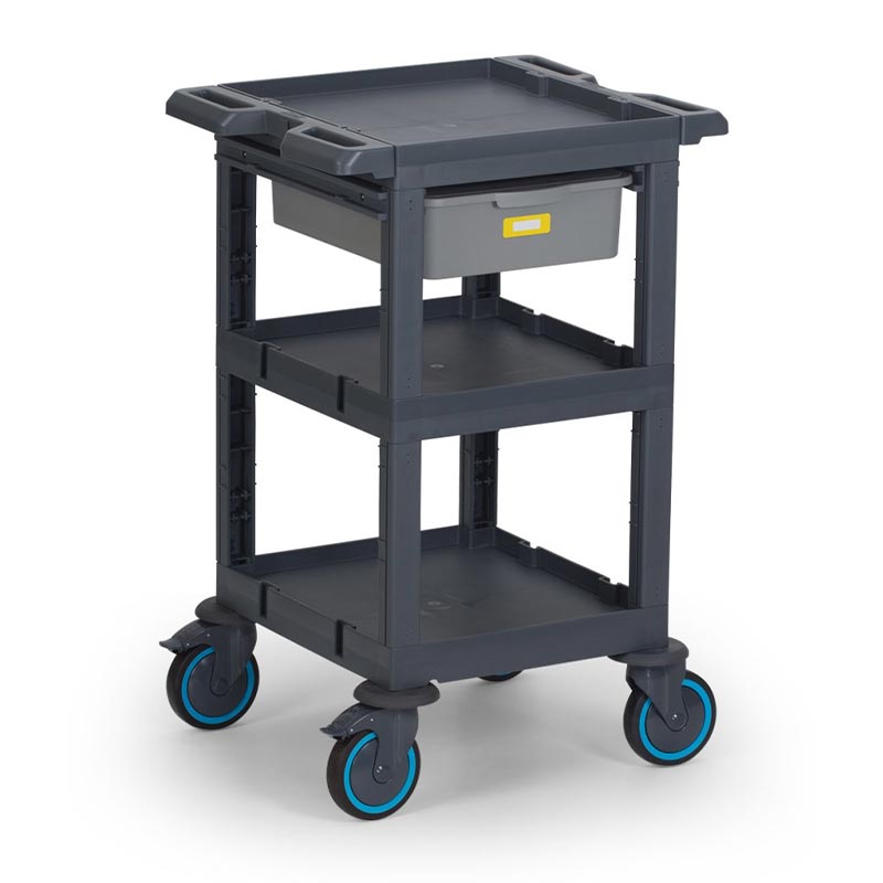 Fantom Procart 200 3 Katlı Çekmeceli Servis Arabası, 200 kg Kapasiteli — Fantom — Görsel 2