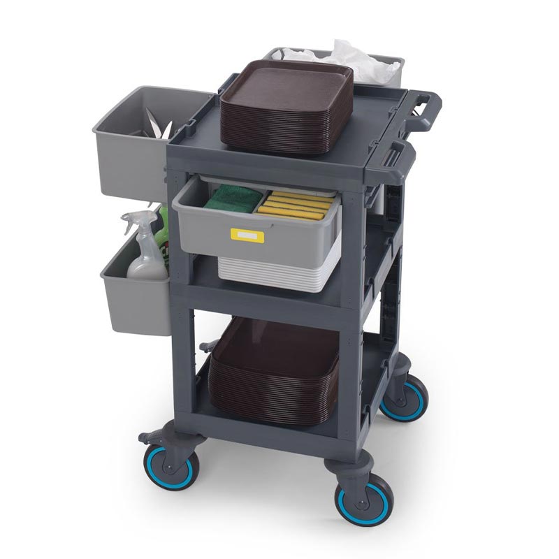 Fantom Procart 200 3 Katlı Çekmeceli Servis Arabası, 200 kg Kapasiteli — Fantom — Görsel 3