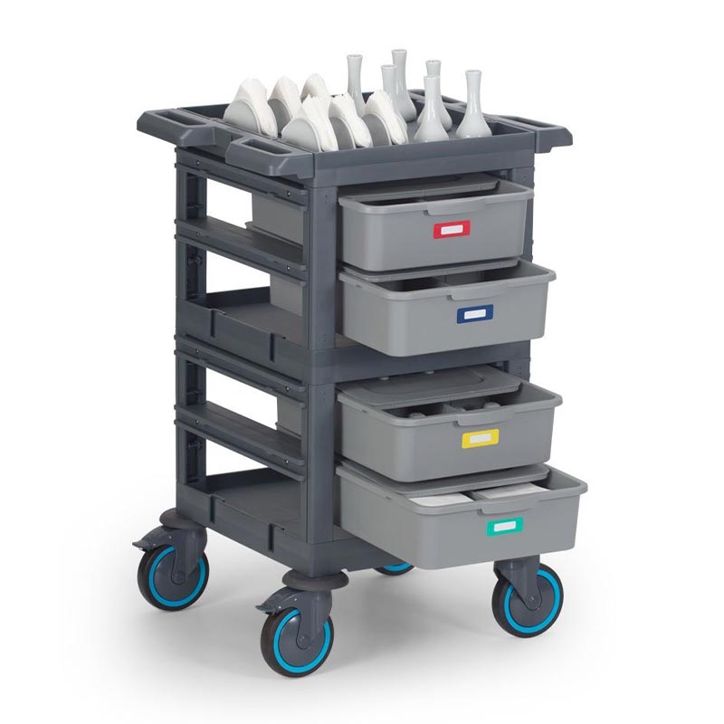 Fantom Procart 205 Servis Arabası, 4 Çekmeceli, 200 kg Kapasiteli — Fantom — Görsel 2