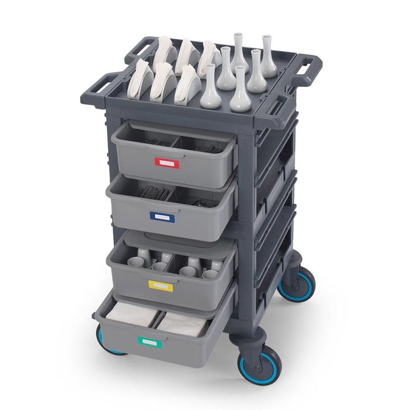 Fantom Procart 205 Servis Arabası, 4 Çekmeceli, 200 kg Kapasiteli — Fantom — Görsel 3