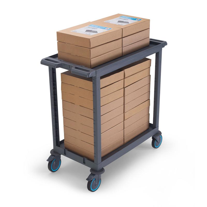 Fantom Procart 219 3 Katlı Frenli Servis Arabası, 200 kg Kapasiteli — Fantom — Görsel 3