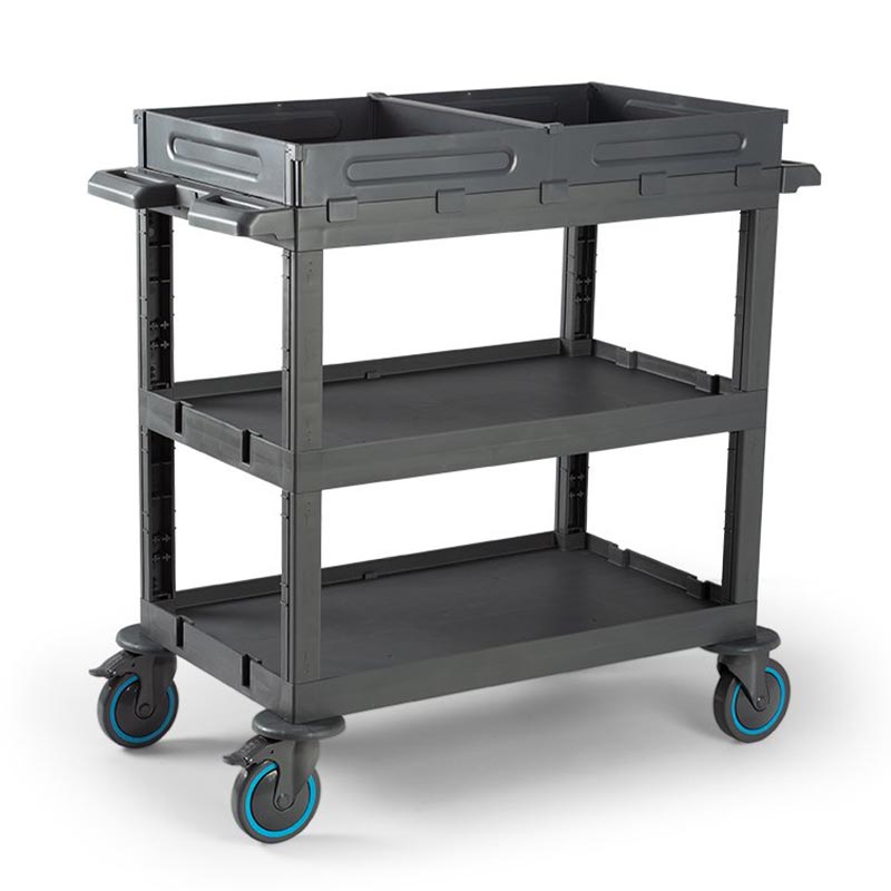 Fantom Procart 220SGR 3 Katlı Frenli Servis Arabası — Fantom — Görsel 2