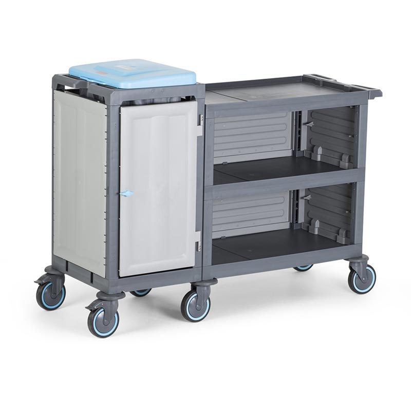 Fantom Procart 223 3 Katlı Servis Arabası, Çöp Bölmeli — Fantom — Görsel 3