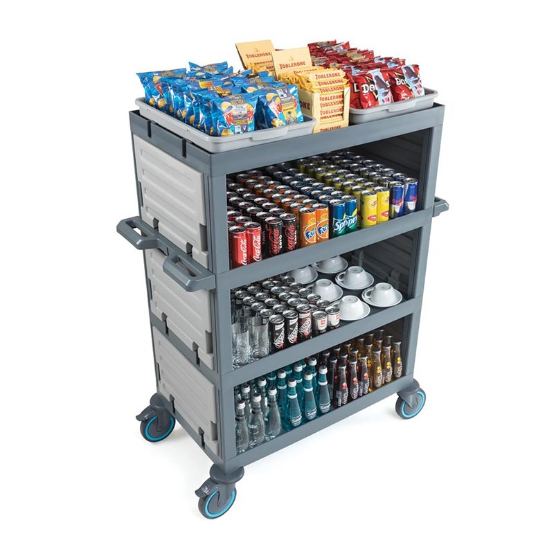 Fantom Procart 230 4 Katlı Servis Arabası — Fantom — Görsel 3