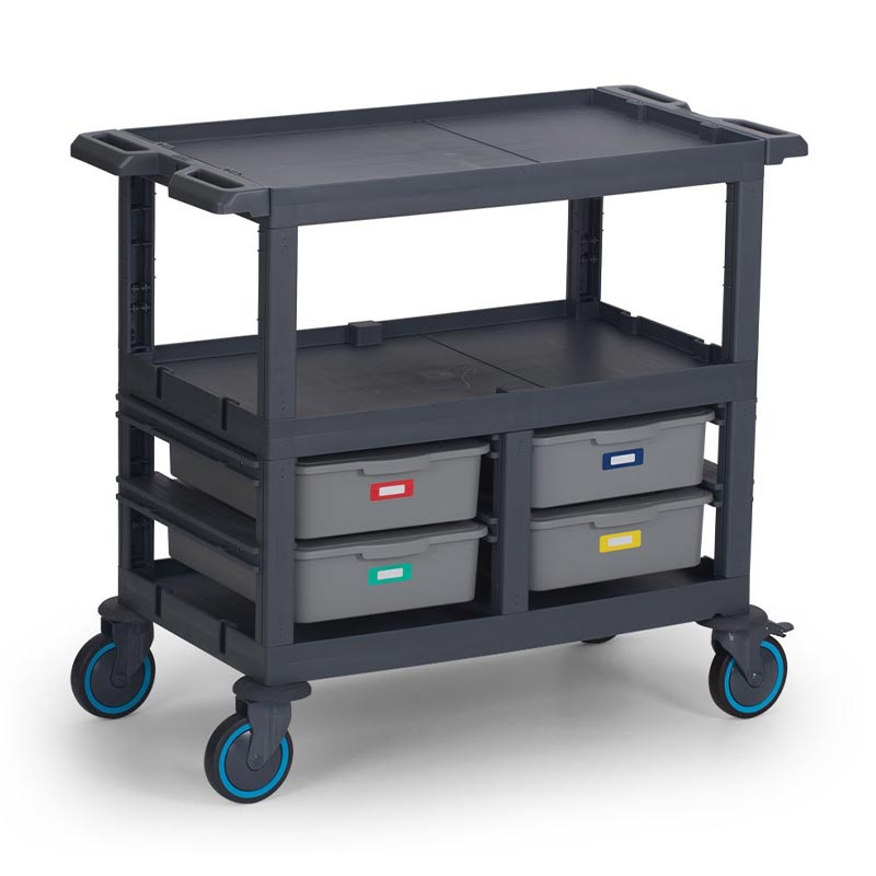 Fantom Procart 272 3 Katlı Servis Arabası, 4 Çekmeceli — Fantom — Görsel 2