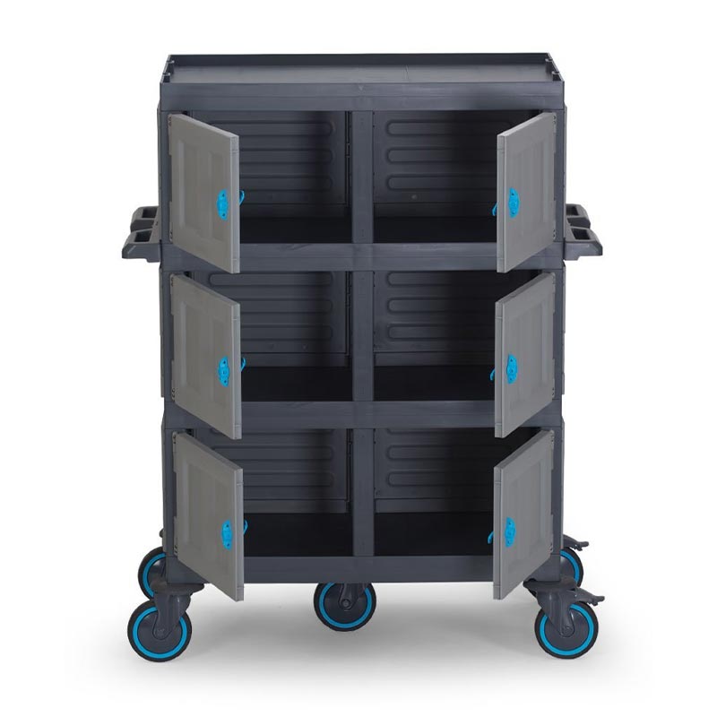 Fantom Procart 277 4 Katlı Kapalı Servis Arabası, 6 Kapaklı — Fantom — Görsel 3