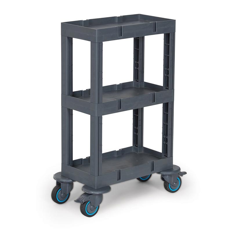 Fantom Procart 280 3 Katlı Servis Arabası, 100 kg Kapasiteli — Fantom — Görsel 2