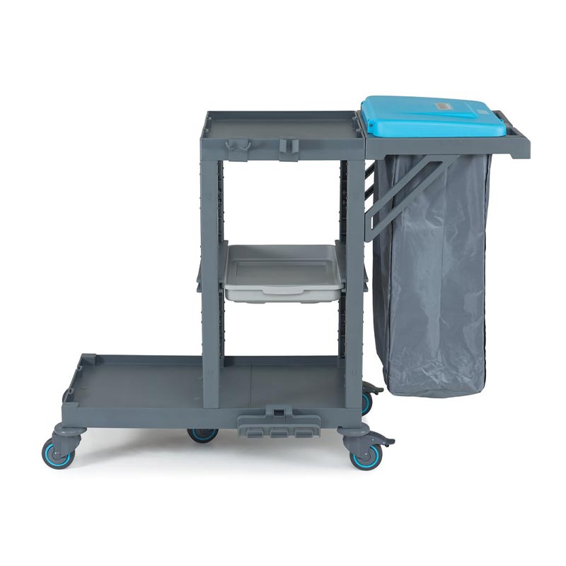 Fantom Procart 310 Aksesuar Takımlı Temizlik Arabası, Çöp Bölmeli — Fantom