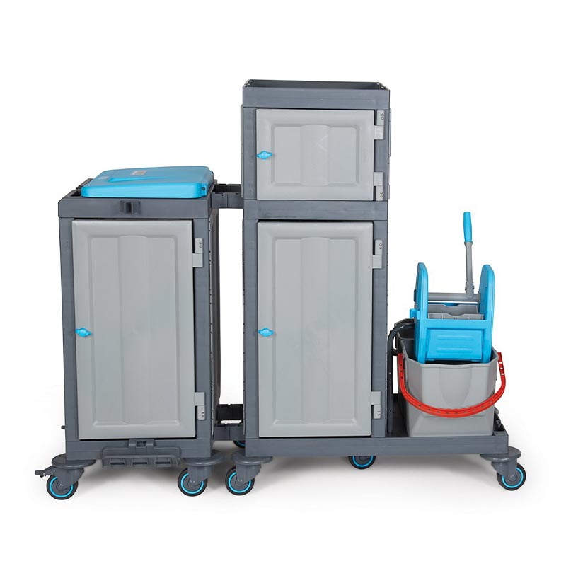 Fantom Procart 322SP Dolaplı Pres Kovalı Temizlik Arabası, Çekmeceli — Fantom