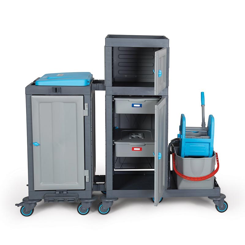 Fantom Procart 322SP Dolaplı Pres Kovalı Temizlik Arabası, Çekmeceli — Fantom — Görsel 2