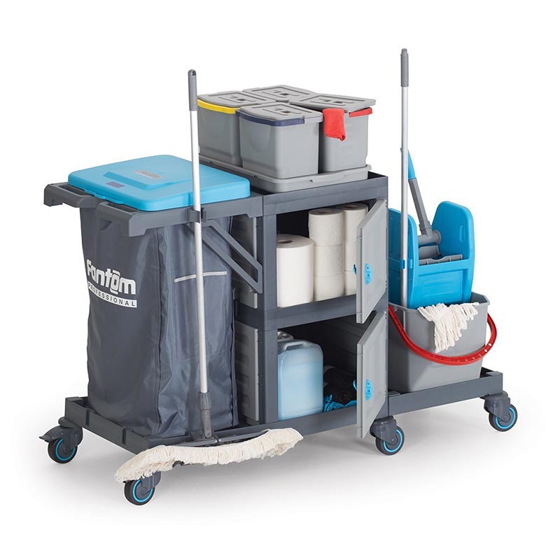 Fantom Procart 334 Pres Kovalı Temizlik Arabası, Çöp Kovalı — Fantom — Görsel 3