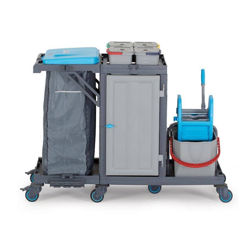 Fantom Procart 3345 Çekmeceli Temizlik Arabası, Pres Kovalı — Fantom — Görsel 2