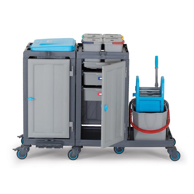 Fantom Procart 3347 Çekmeceli Temizlik Arabası, Kova Takımlı — Fantom — Görsel 3