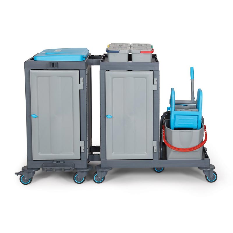 Fantom Procart 3347SP Çekmeceli Temizlik Arabası, Kova Takımlı — Fantom