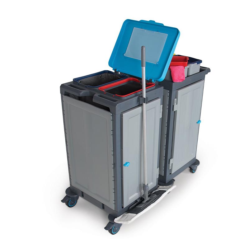 Fantom Procart 3351SP Aksesuar Takımlı Temizlik Arabası, Çöp Bölmeli — Fantom — Görsel 4