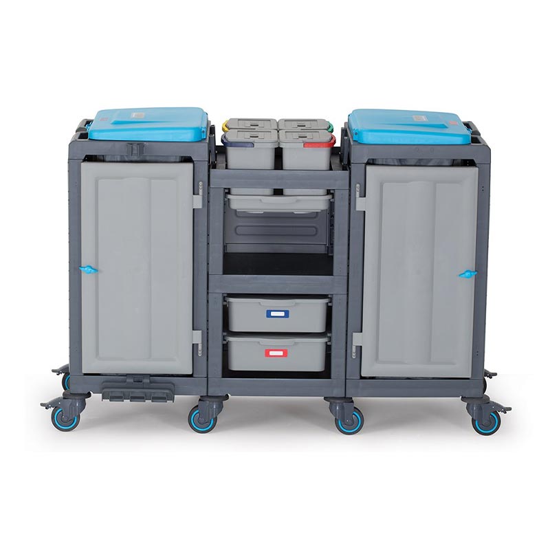 Fantom Procart 3363 Çekmeceli Temizlik Arabası, Çöp Bölmeli — Fantom