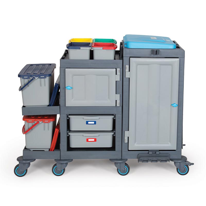 Fantom Procart 3366 Çekmeceli Temizlik Arabası, Kova Takımlı — Fantom