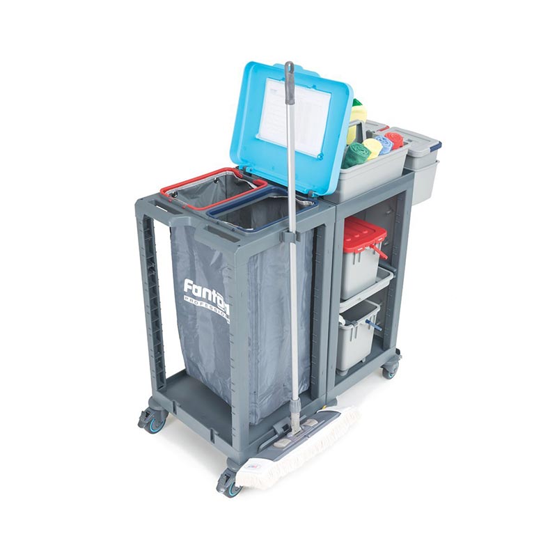 Fantom Procart 350 Temizlik Arabası, Aksesuar Takımlı — Fantom — Görsel 4