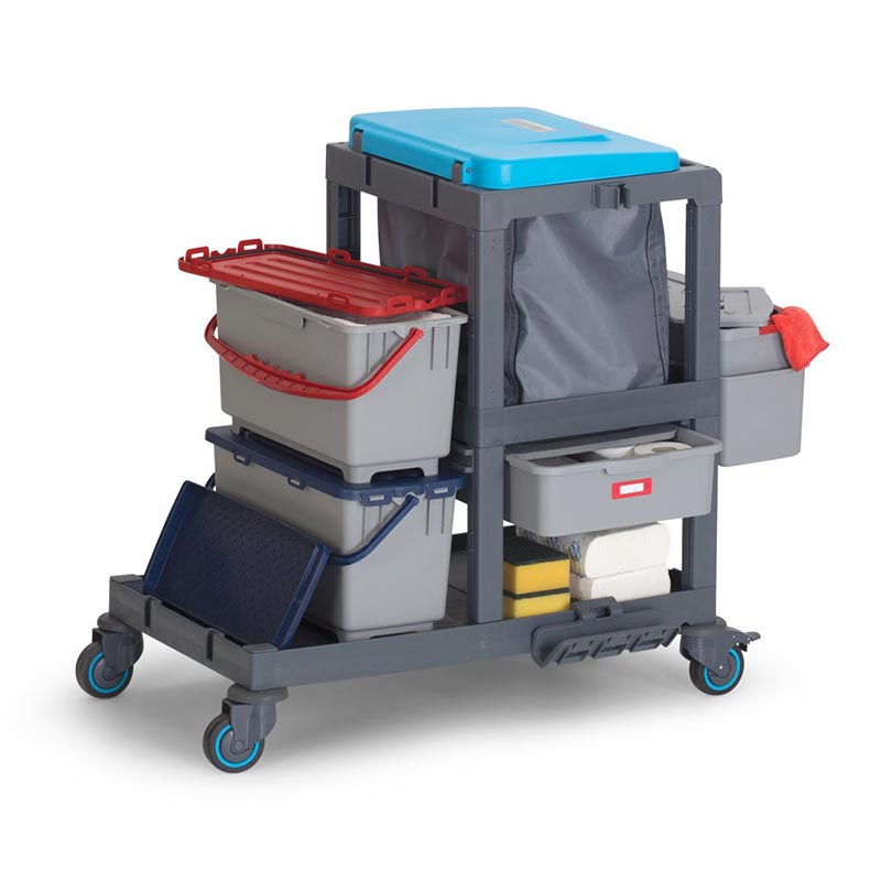 Fantom Procart 392 Çekmeceli ve Kova Takımlı Temizlik Arabası — Fantom — Görsel 3