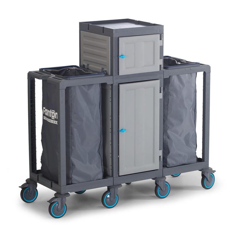 Fantom Procart 414 Dolaplı Kat Arabası, 2 Çöp Bölmeli — Fantom — Görsel 2