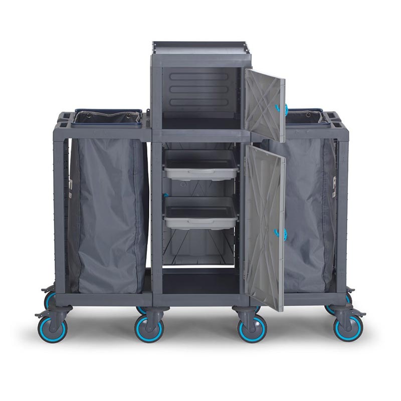 Fantom Procart 414 Dolaplı Kat Arabası, 2 Çöp Bölmeli — Fantom — Görsel 3