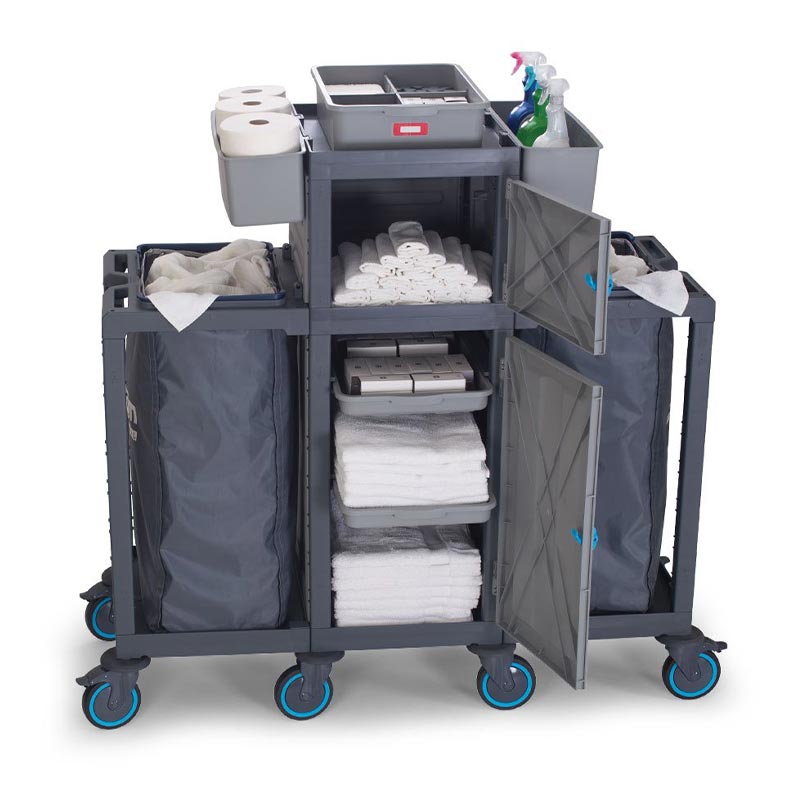 Fantom Procart 414 Dolaplı Kat Arabası, 2 Çöp Bölmeli — Fantom — Görsel 4