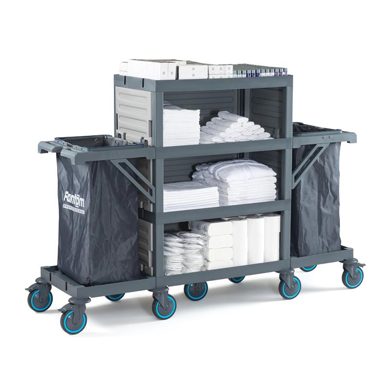 Fantom Procart 430 3 Katlı Kat Arabası, 2 Çöp Bölmeli — Fantom — Görsel 3