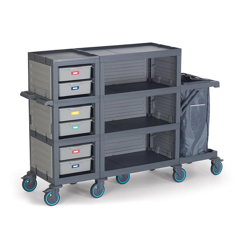 Fantom Procart 436 Çekmeceli Kat Arabası, Çöp Bölmeli — Fantom — Görsel 2