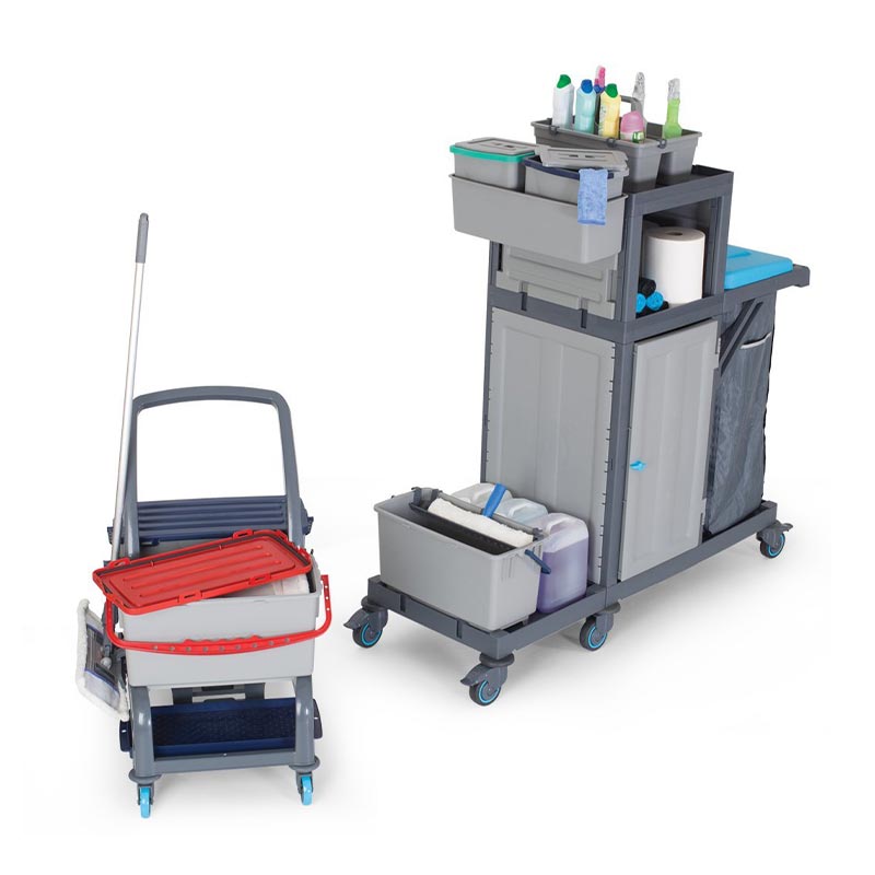 Fantom Procart 73202 Dolaplı Temizlik Arabası, Çöp Bölmeli — Fantom — Görsel 4