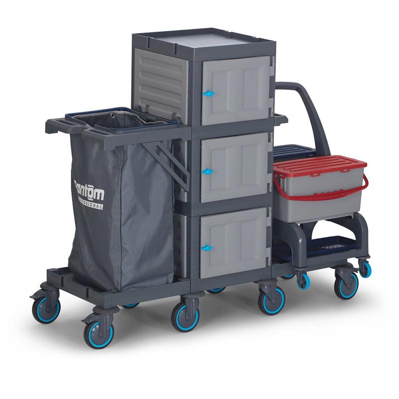 Fantom Procart 74032 Çekmeceli Ayrılabilir Kat Arabası, Çöp Bölmeli — Fantom — Görsel 2