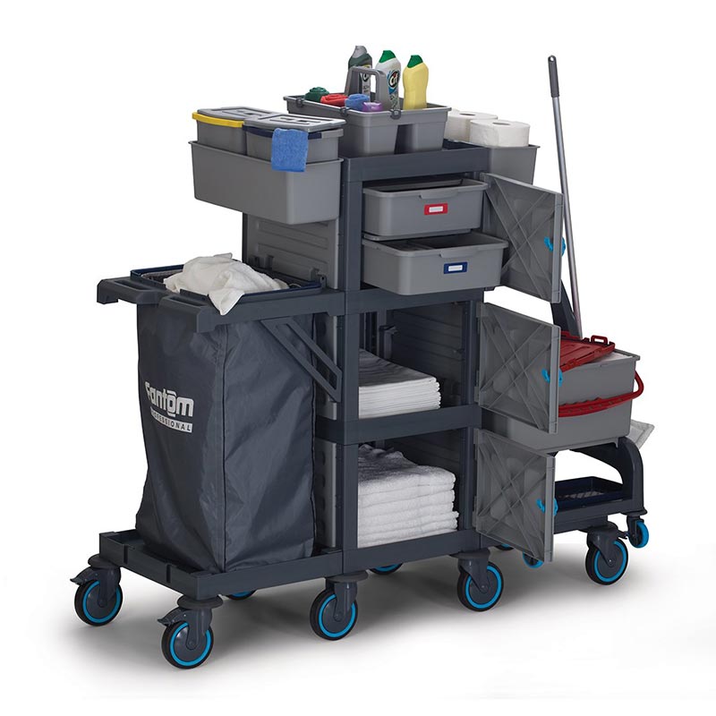 Fantom Procart 74032 Çekmeceli Ayrılabilir Kat Arabası, Çöp Bölmeli — Fantom — Görsel 3