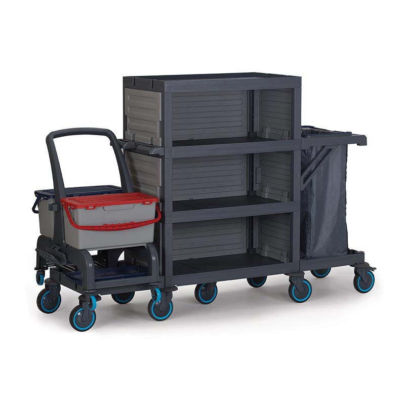 Fantom Procart 74312 3 Ayrılabilir Kat Arabası, Çöp Bölmeli — Fantom — Görsel 2