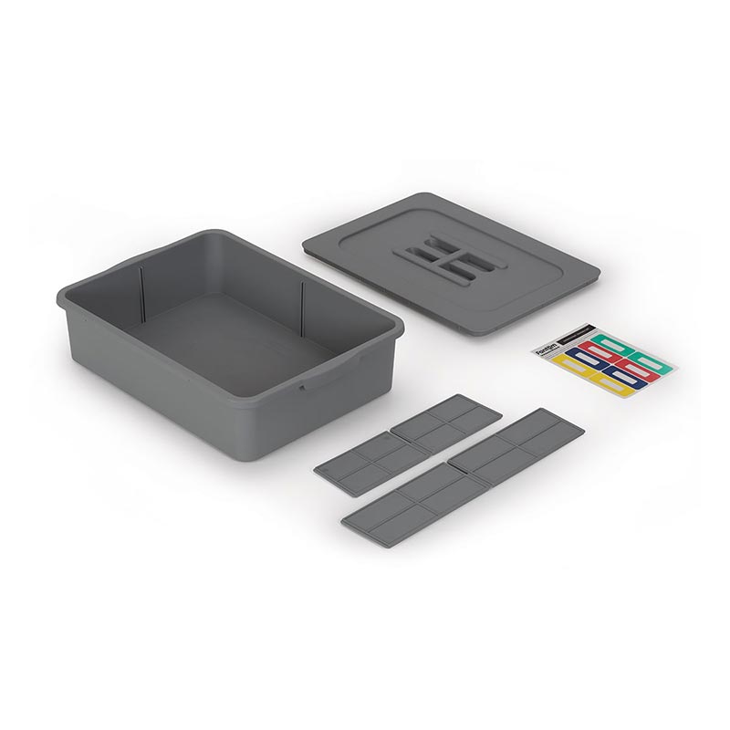 Fantom Procart CKS 630C Temizlik Arabası Çekmece Seti, 18 L — Fantom