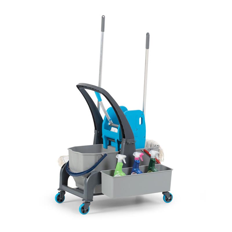 Fantom Procart Jet 721S Çift Kovalı Temizlik Seti, Aksesuar Takımlı, 2x25 L — Fantom — Görsel 4