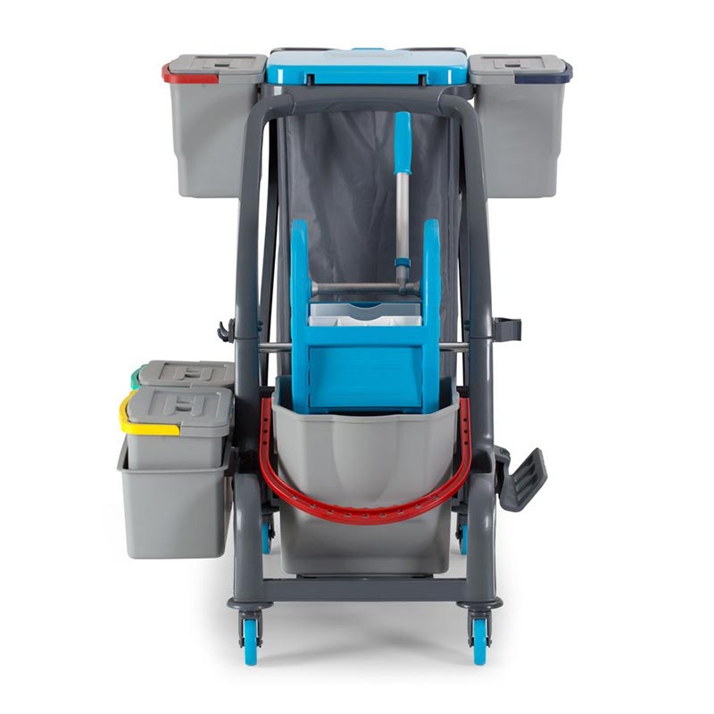 Fantom Procart Jet 726S Pres Kovalı Temizlik Seti, Çöp Toplama Üniteli, 25 L — Fantom — Görsel 3