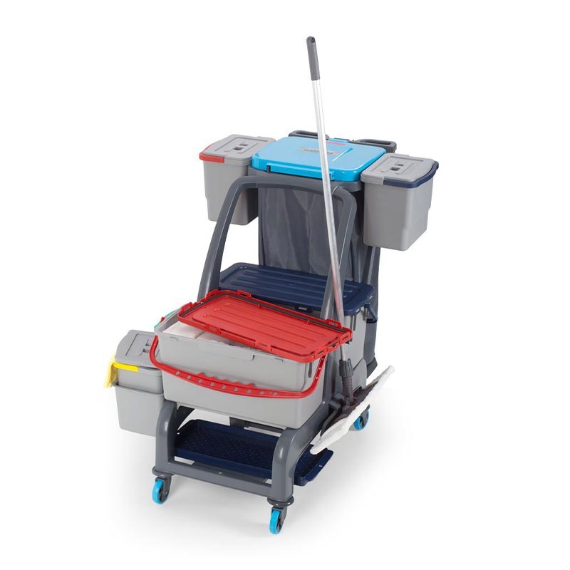 Fantom Procart Jet 731S Sızdırmaz Kovalı Temizlik Seti, Çöp Toplama Üniteli, 2x22 L — Fantom — Görsel 2