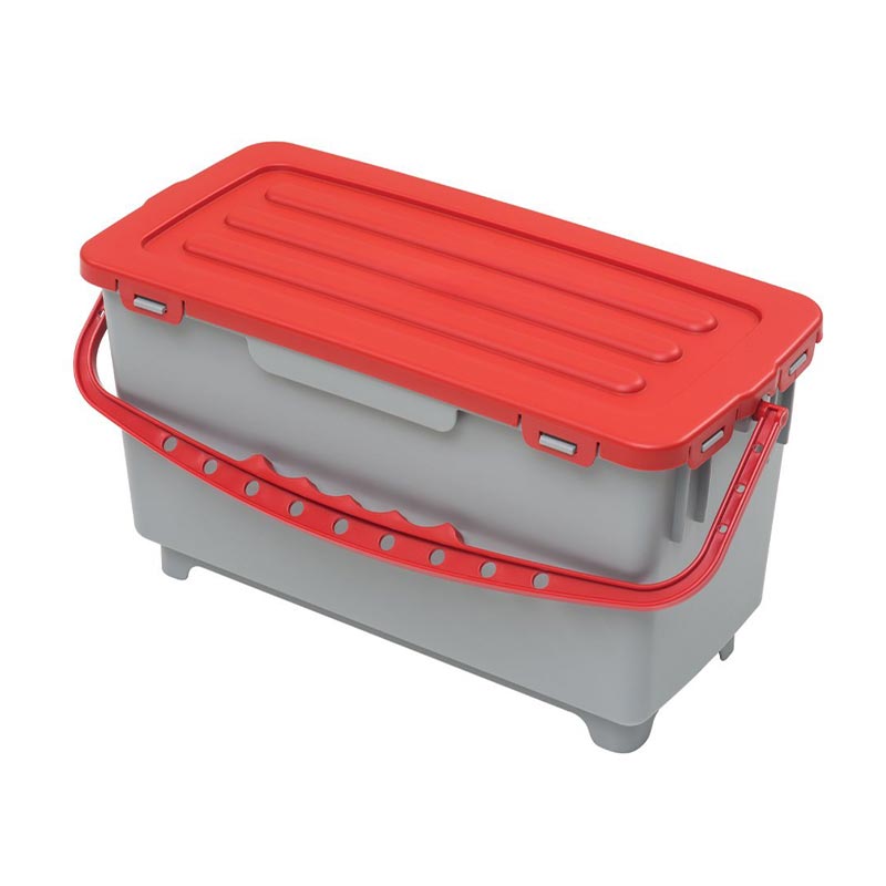Fantom Procart KOV 547K Kapaklı Sızdırmaz Mop Kovası, Kırmızı, 22 L — Fantom