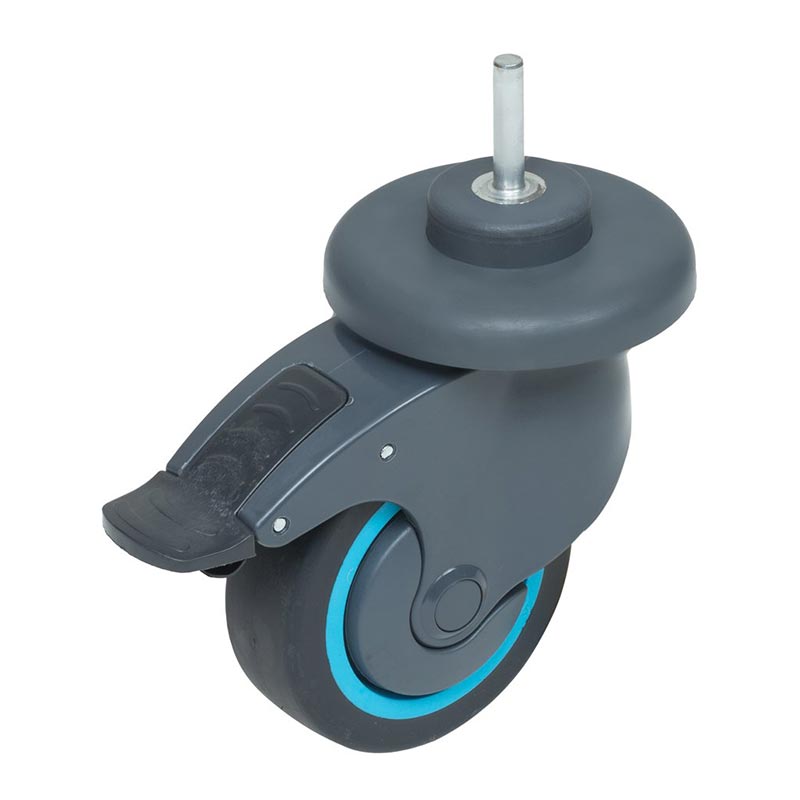 Fantom Procart TPF 512T Frenli ve Tamponlu Plastik Tekerlek Takımı, 100 mm — Fantom — Görsel 2