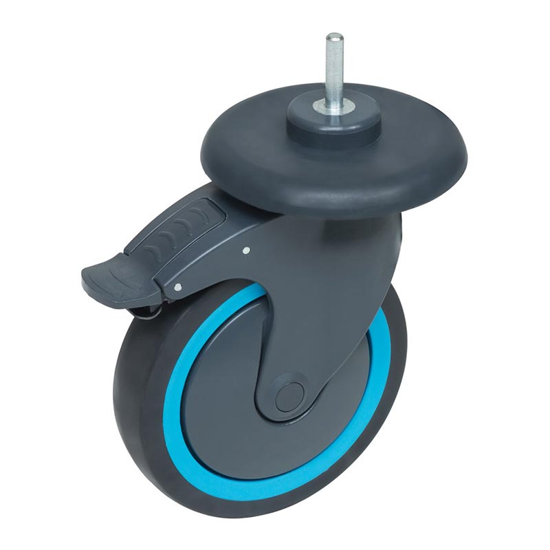 Fantom Procart TPO 517T Frenli ve Tamponlu Plastik Tekerlek, 150 mm — Fantom — Görsel 2